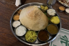 South Indian lunch