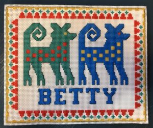 Betty cross-stitch