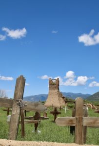 Taos Pueblo cemetery